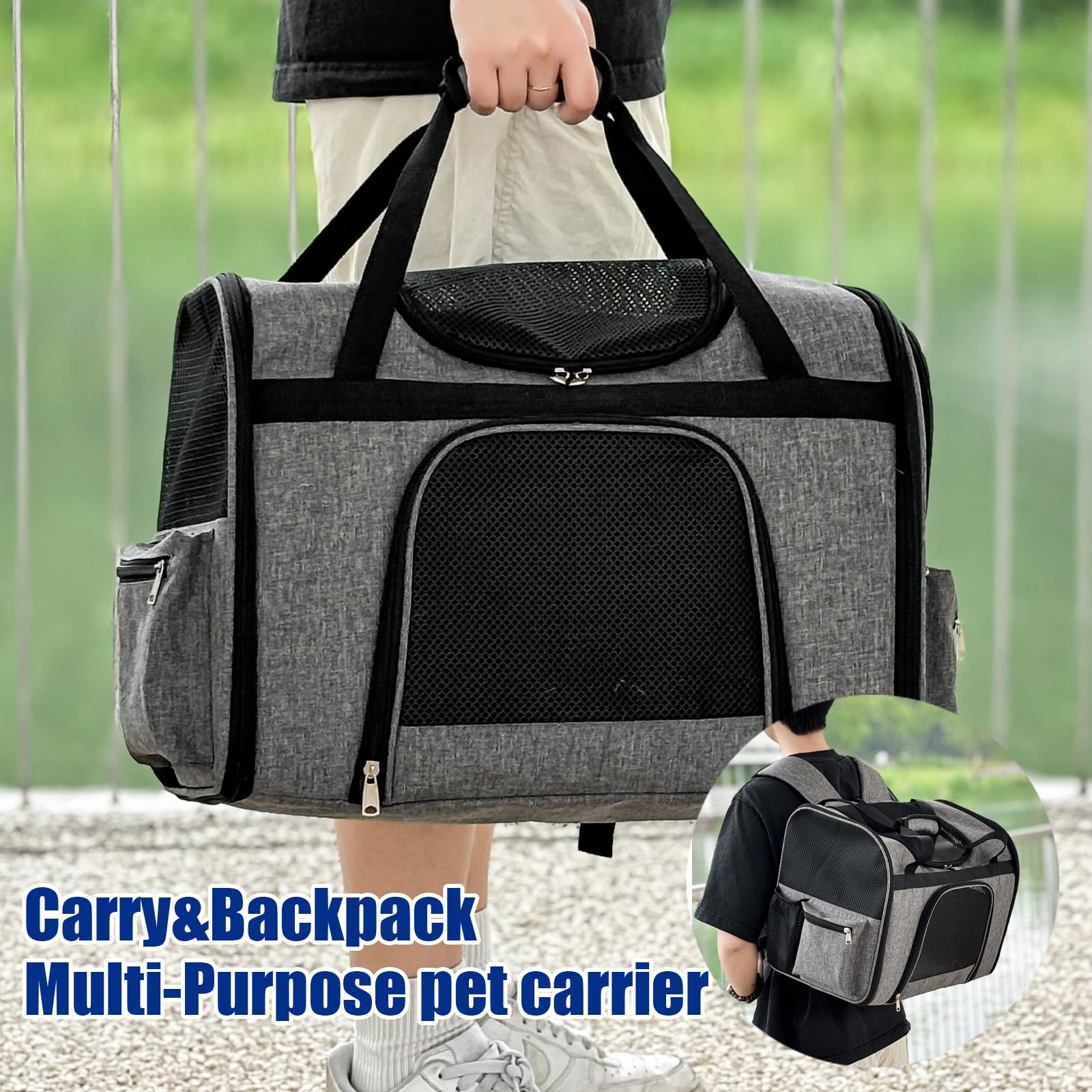 Beidingsen Sac animal – design sac à dos pour transport mains libres.