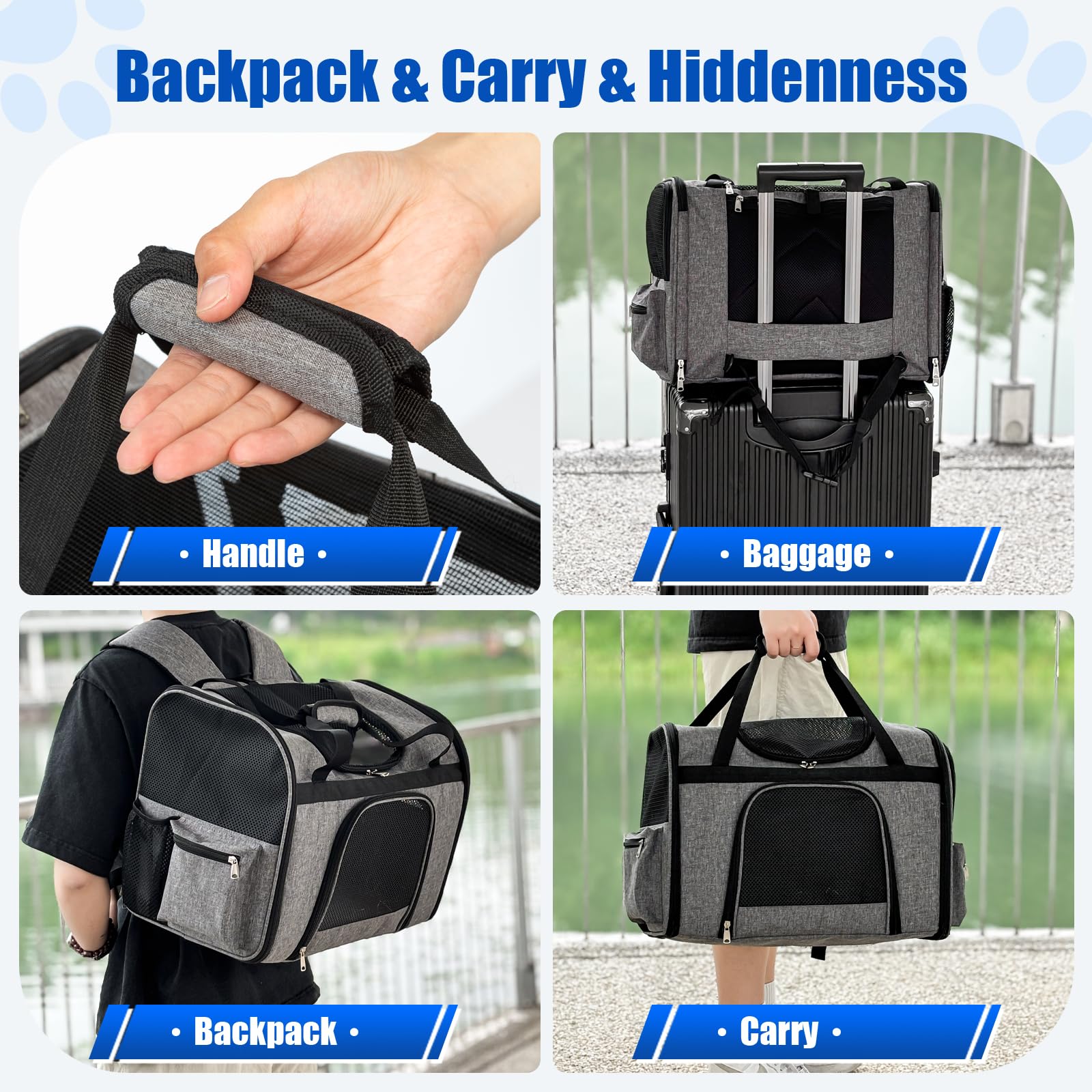 Beidingsen Sac animal – pliable et facile à ranger.