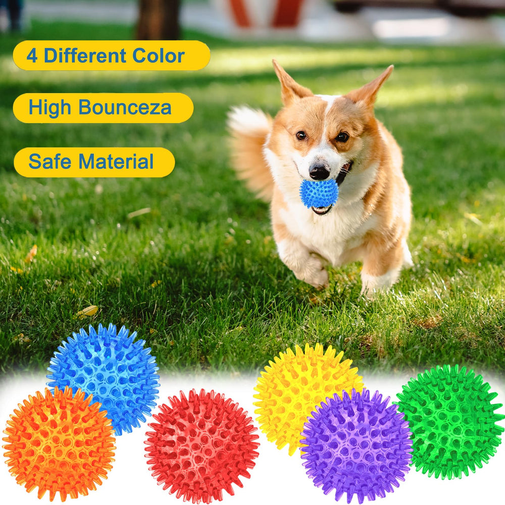 Beieverluck: jouet chien spikey dentition robuste et stimulation lors des exercices.
