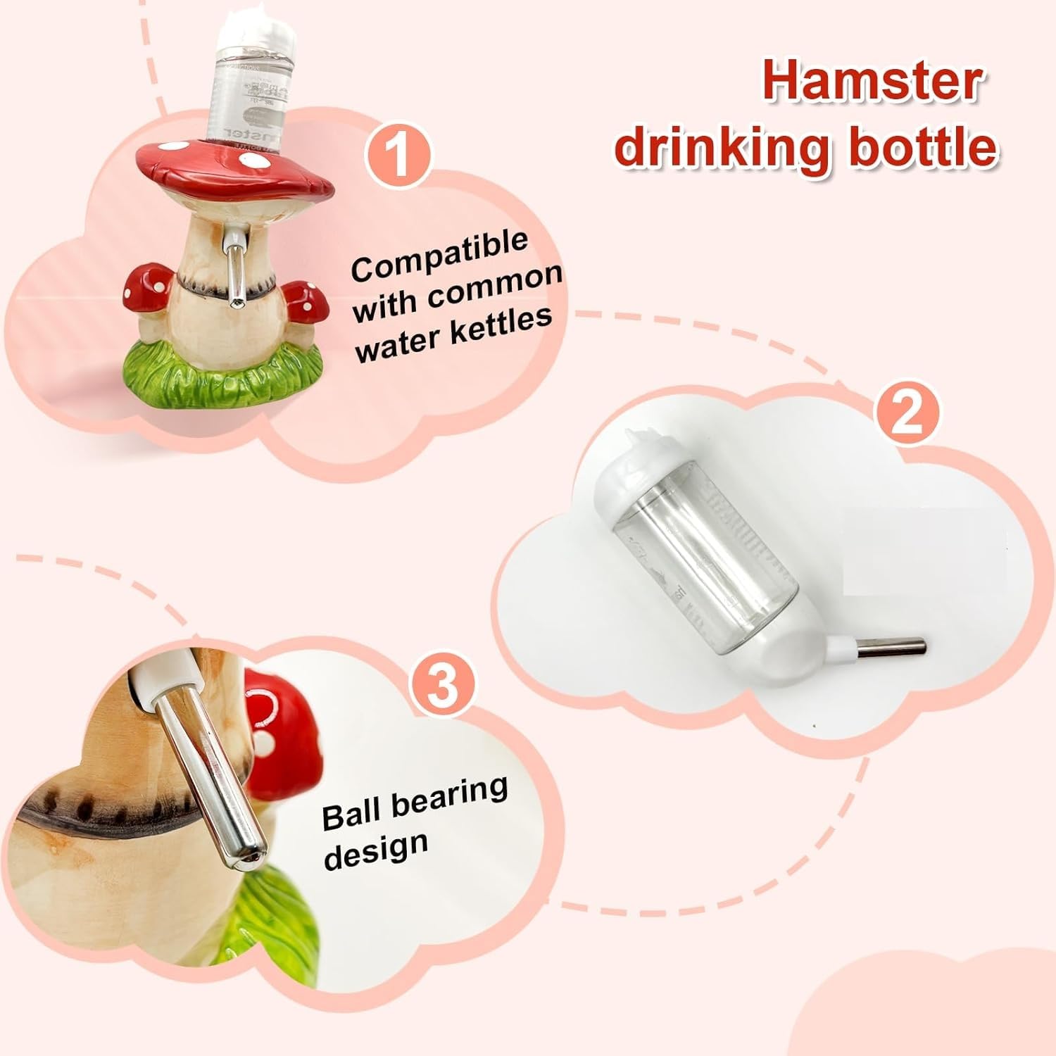Gamelle BELEATAL pour hamster, repas faciles et propres
