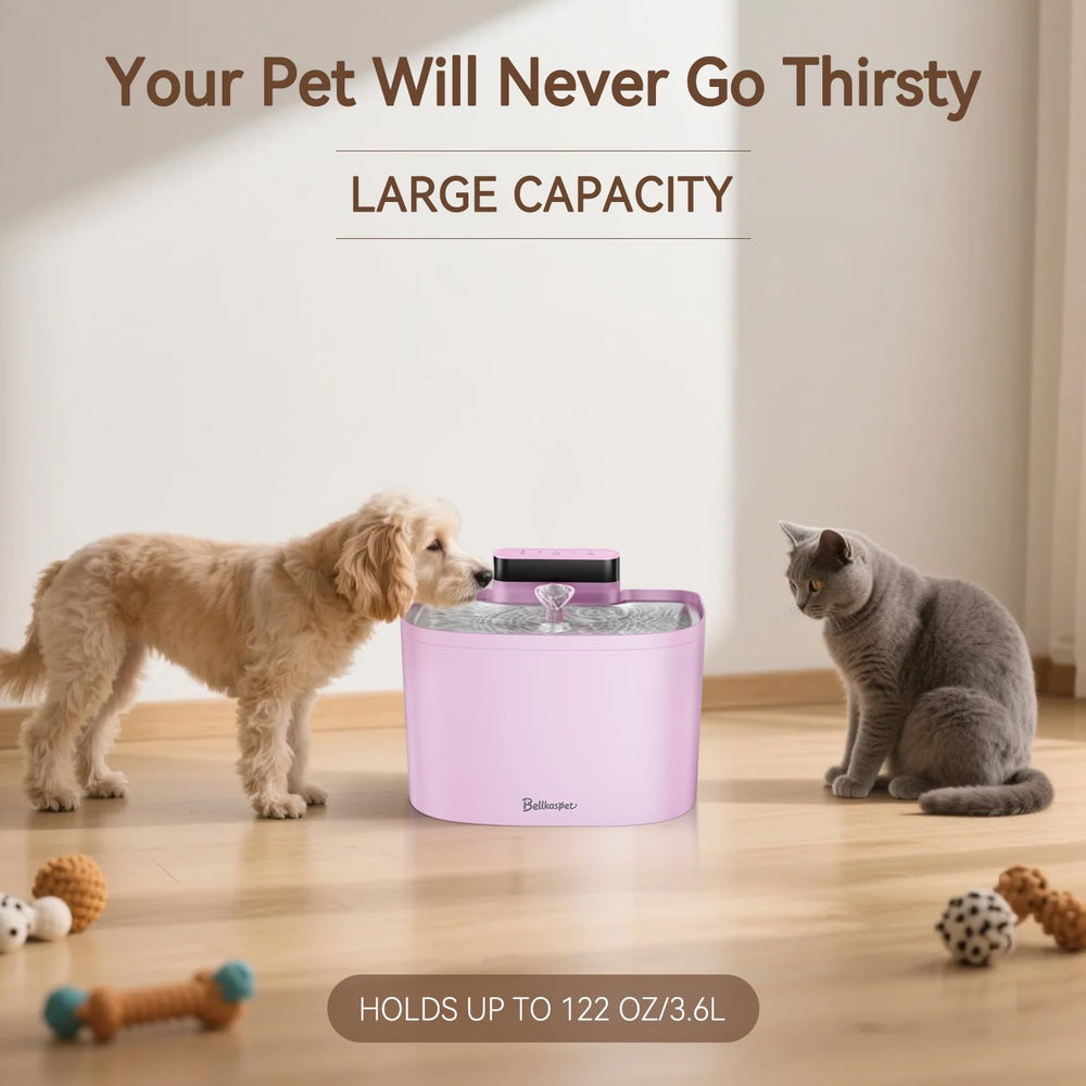 Filtration multi-étages Bellkaspet – protège l'hydratation quotidienne des poussières et poils.
