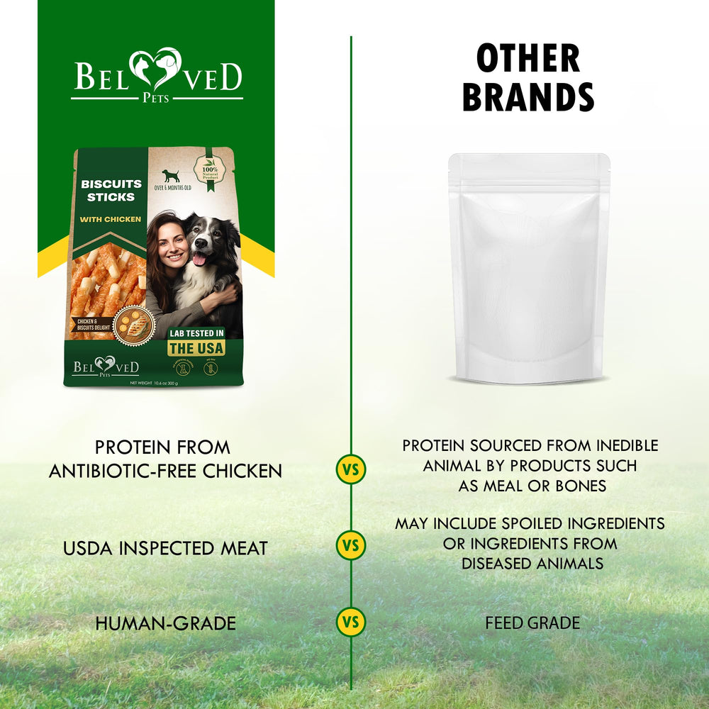 Beloved Pets bâtonnet adapté pour chiens de grandes et petites tailles