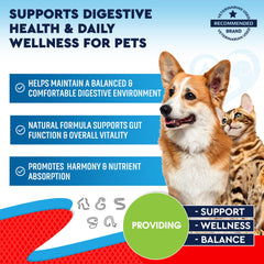 Beloved Pets gouttes – probiotiques inclus pour une digestion équilibrée.