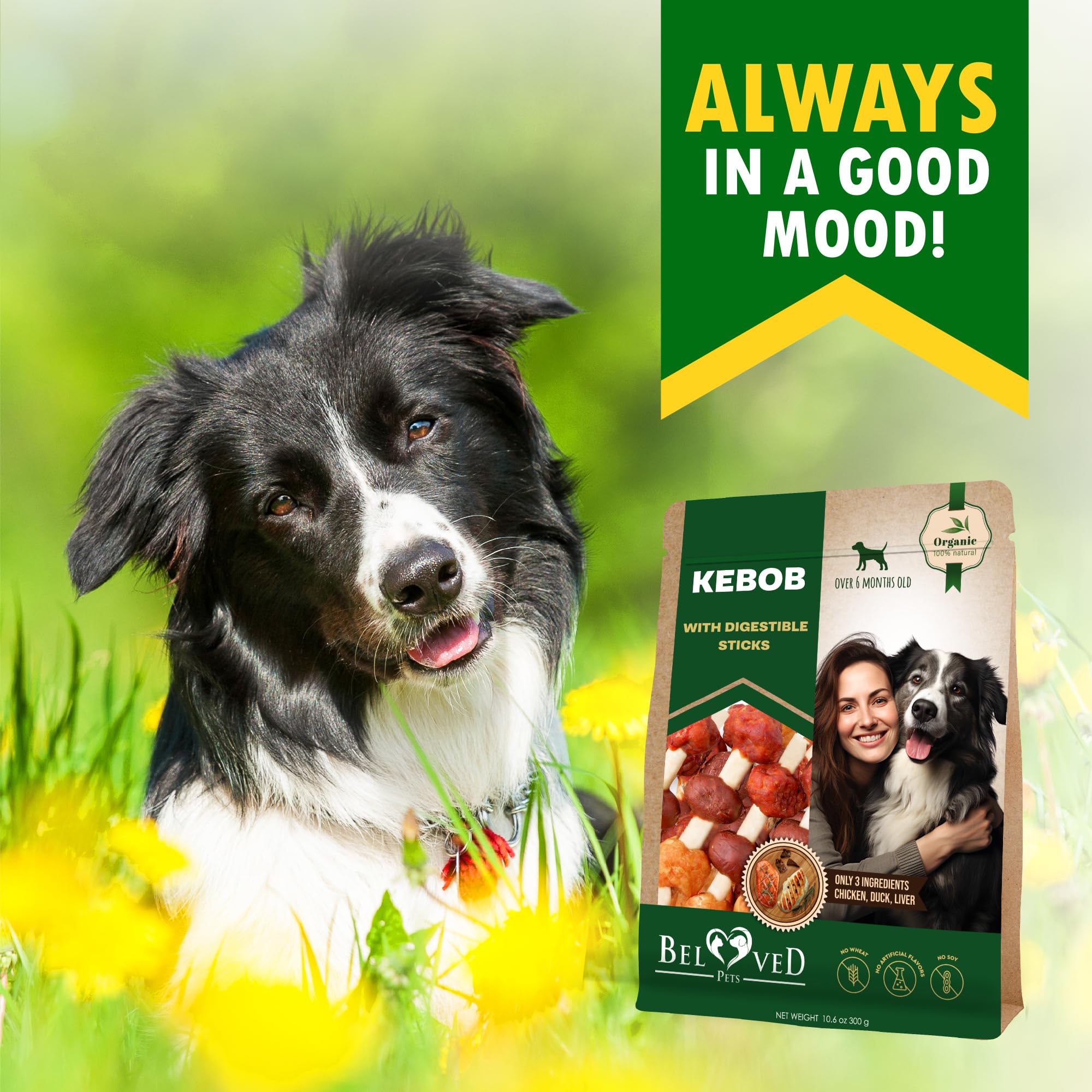 Beloved Pets – emballage environ 300 g, portion pratique.