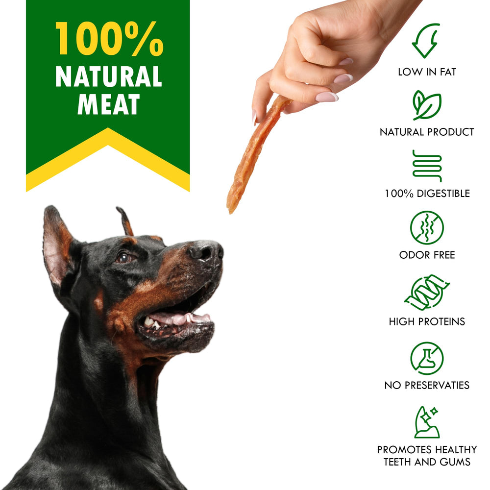 Beloved Pets friandises-dentaires-poulet, aide potentielle pour dents et gencives.