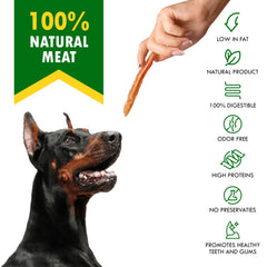 Beloved Pets friandises-dentaires-poulet, aide potentielle pour dents et gencives.