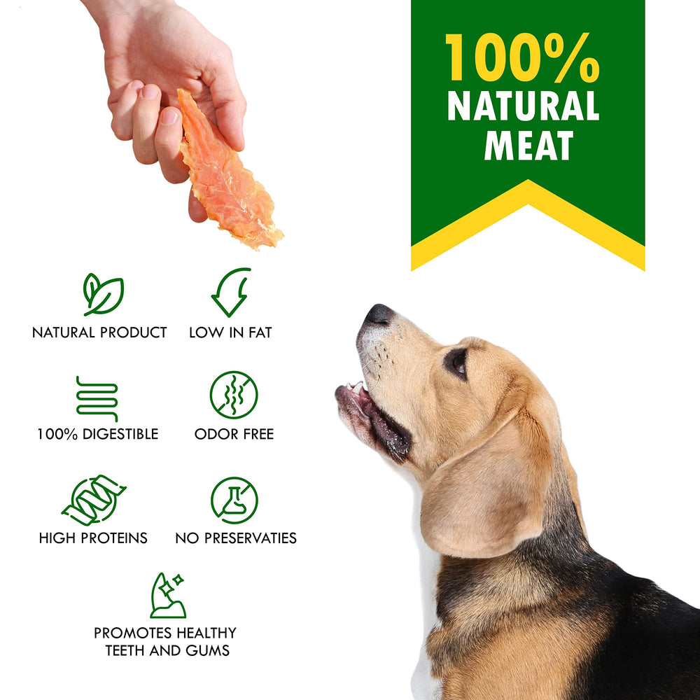 Beloved Pets jerky poulet – petit chien en entraînement avec récompense