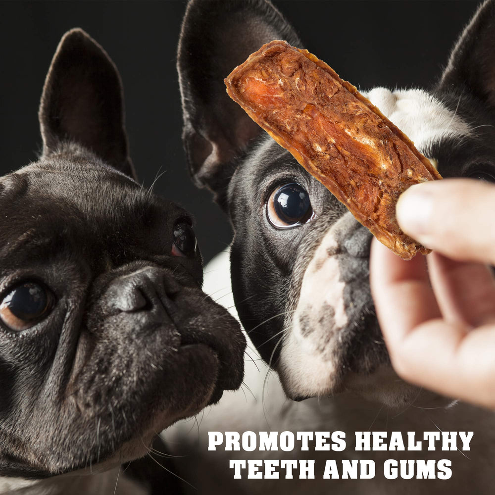 Friandises Beloved Pets sans additifs artificiels au poulet, goût naturel.