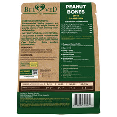 Beloved Pets sans cuir brut os pour chien – friandises sûres et propres.