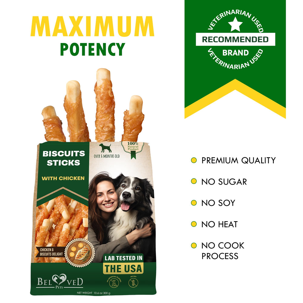 Beloved Pets sans gluten pour chien, friandise savoureuse