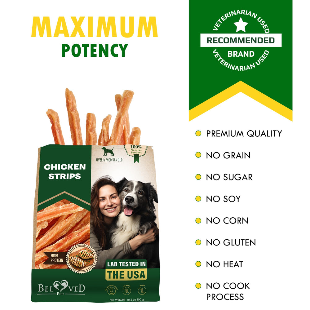 Beloved Pets snack-longue-dure, divertissement durable pour chiens actifs.