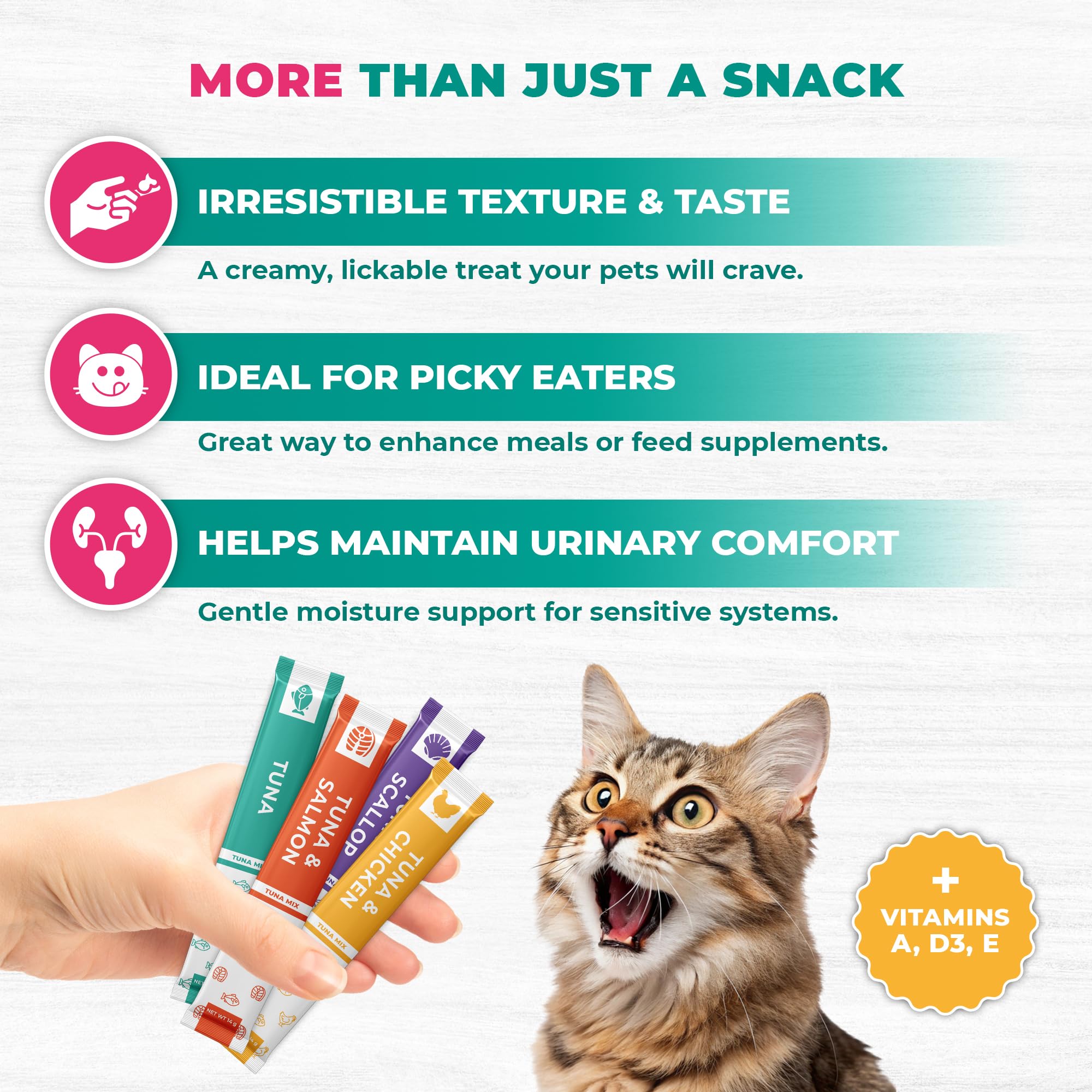 Beloved Pets tube crème chat, portion pratique pour hydratation et plaisir.