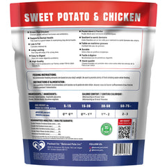 Beloved Pets Wraps poulet 100 viande, portion simple pour chien.