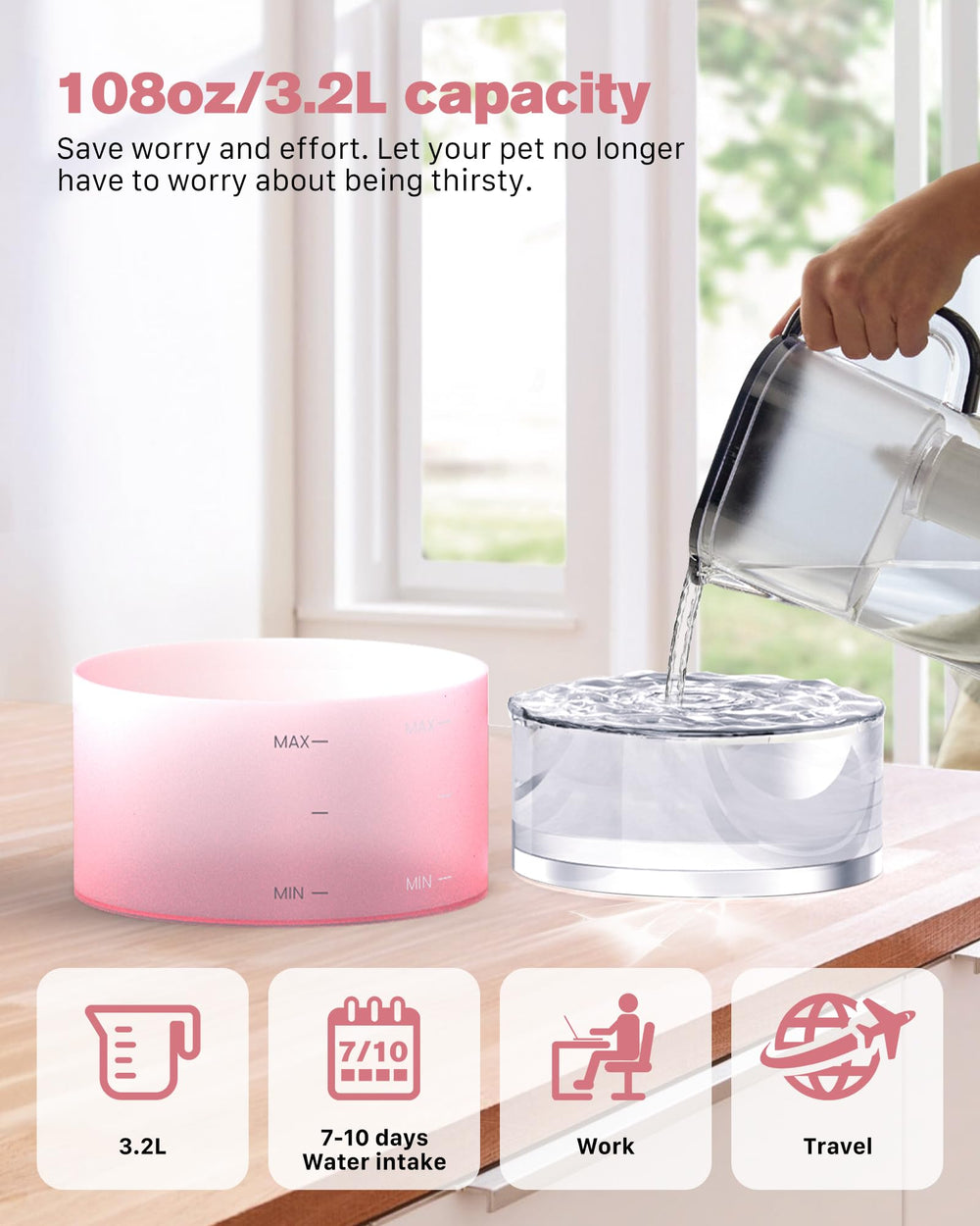 BEMOONY Conception ergonomique simplifie le nettoyage et le remplissage