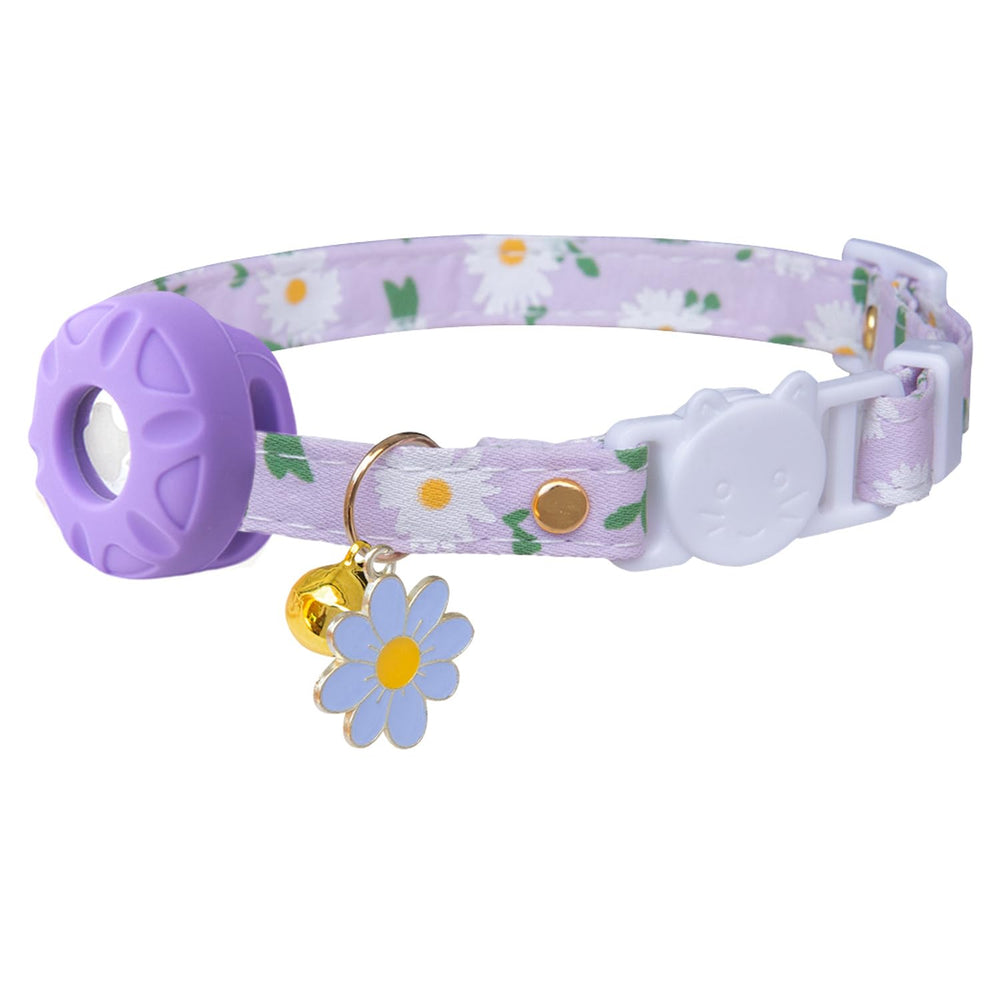 Collier Bencacawinstyle avec porte-airtag intégré pour localiser votre chat.