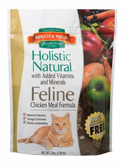 Bench & Field croquettes chat poulet et riz brun, alimentation équilibrée pour chats actifs.