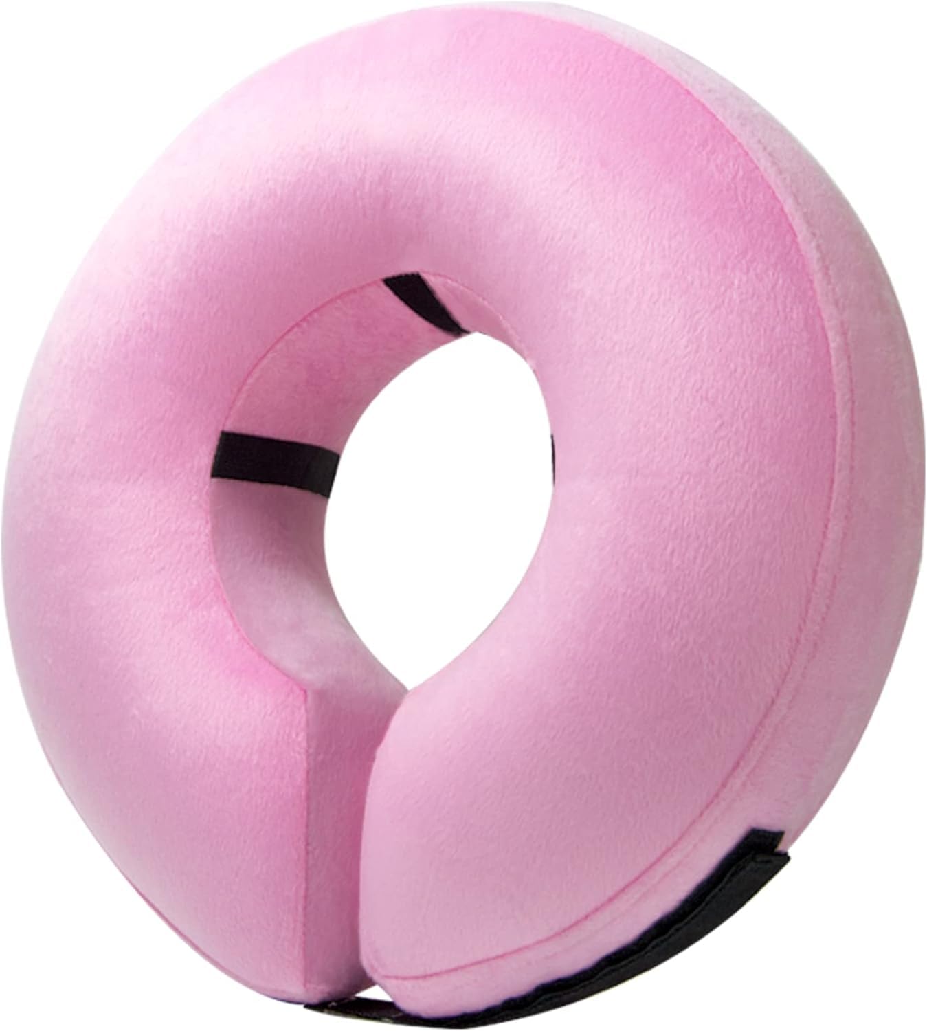BENCMATE collier gonflable rose en forme-beignet offre un confort optimal.