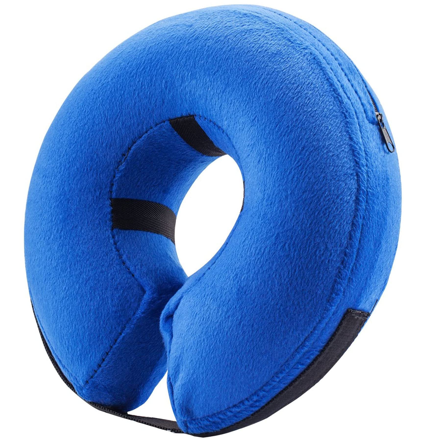 BENCMATE collier inflable bleu pour chien – aperçu pratique et confortable.