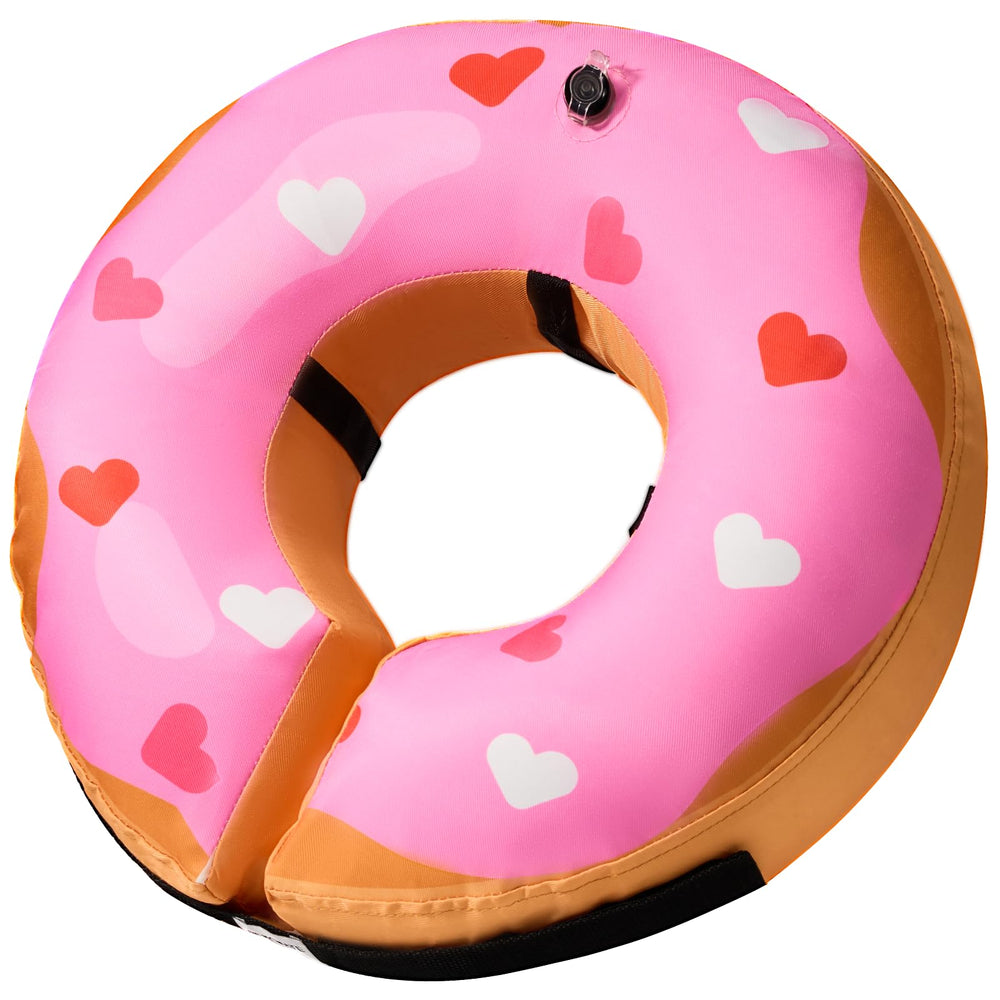 BENCMATE collier donut gonflable, confort sans entrave pour chien.