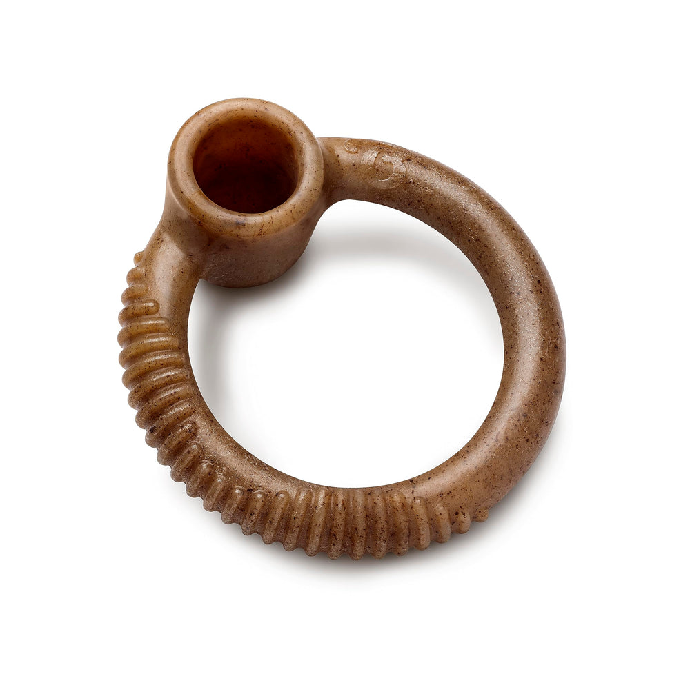Benebone Ring – anneau durable avec bacon réel, idéal pour mâchage prolongé.