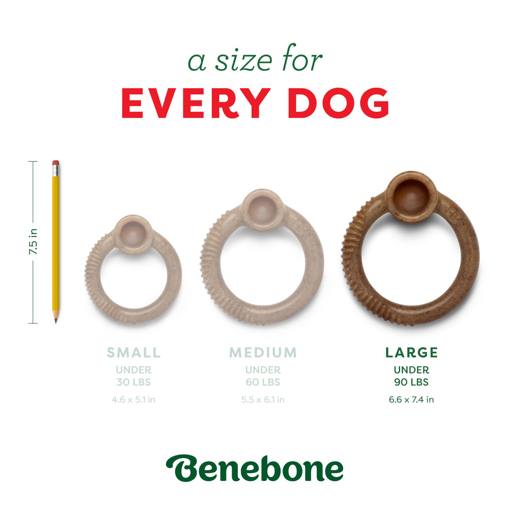 Benebone Peppermint Ring stimulation mentale et concentration lors des jeux