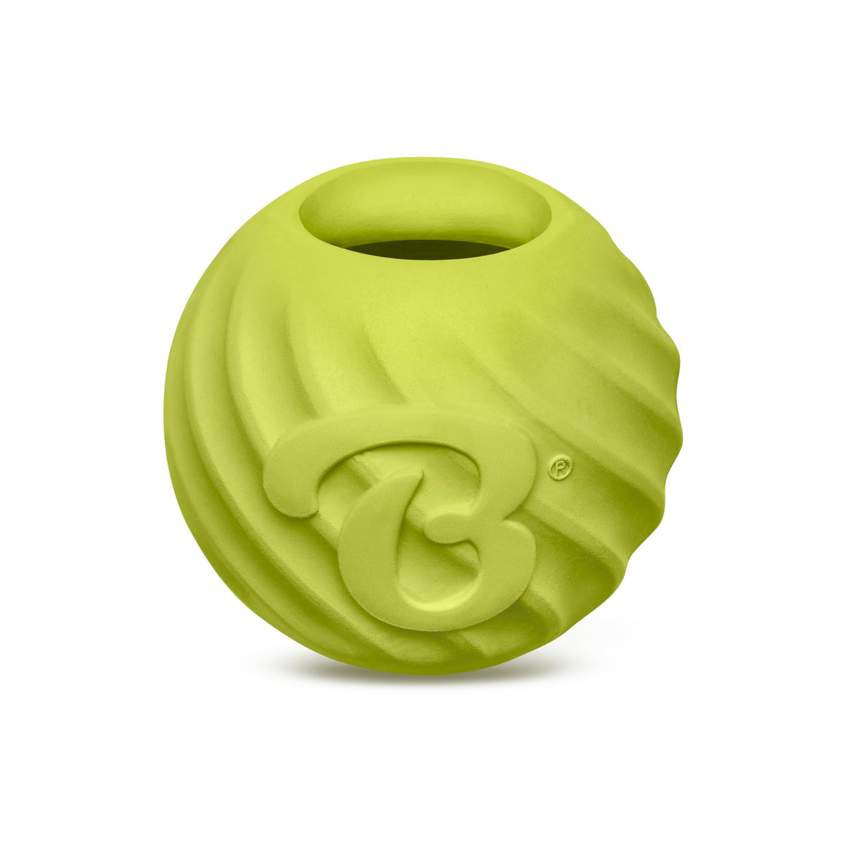 Benebone Balle pour chien en caoutchouc naturel, idéale pour le lancer et la mastication.