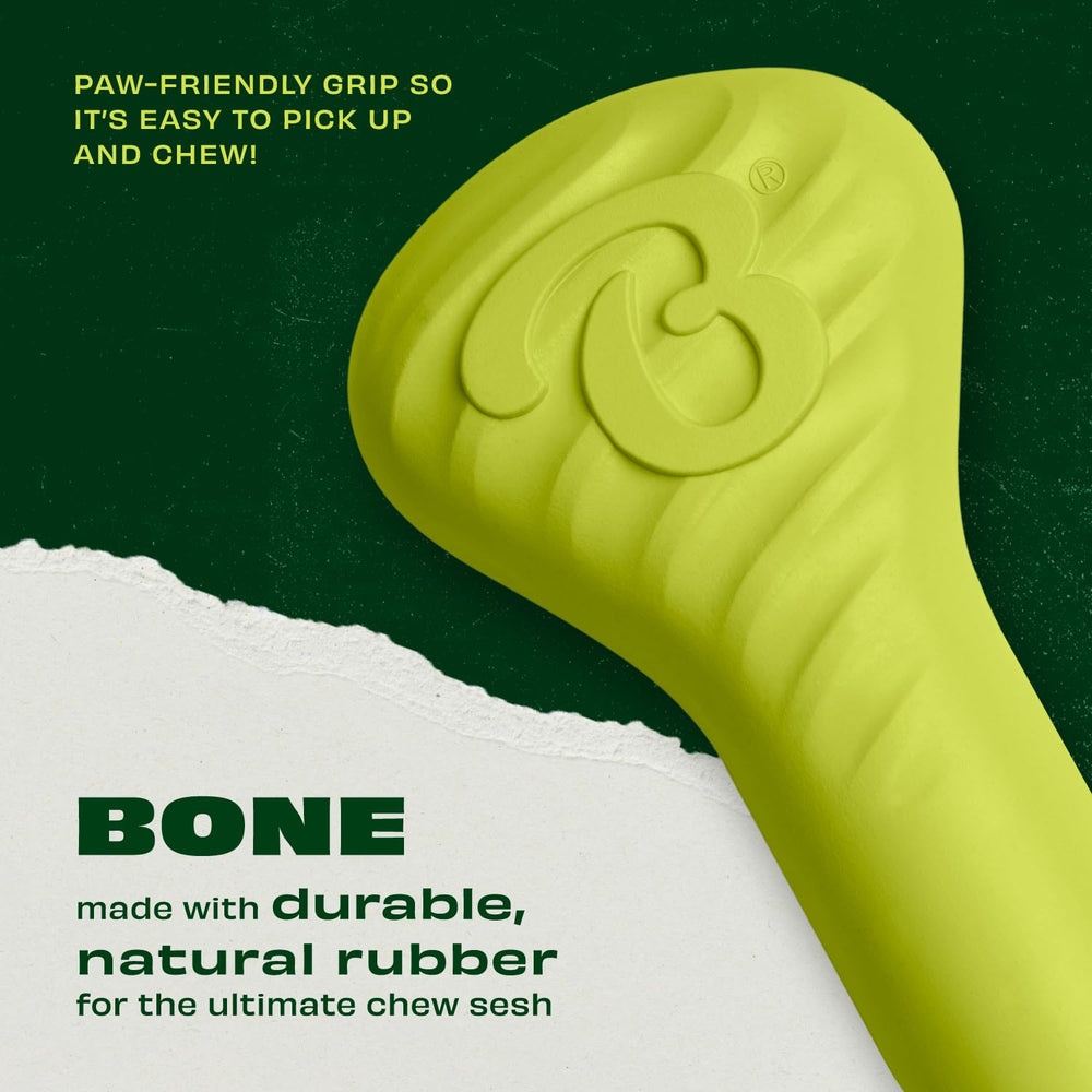 Benebone caoutchouc naturel, jouet de lancer pour chien.