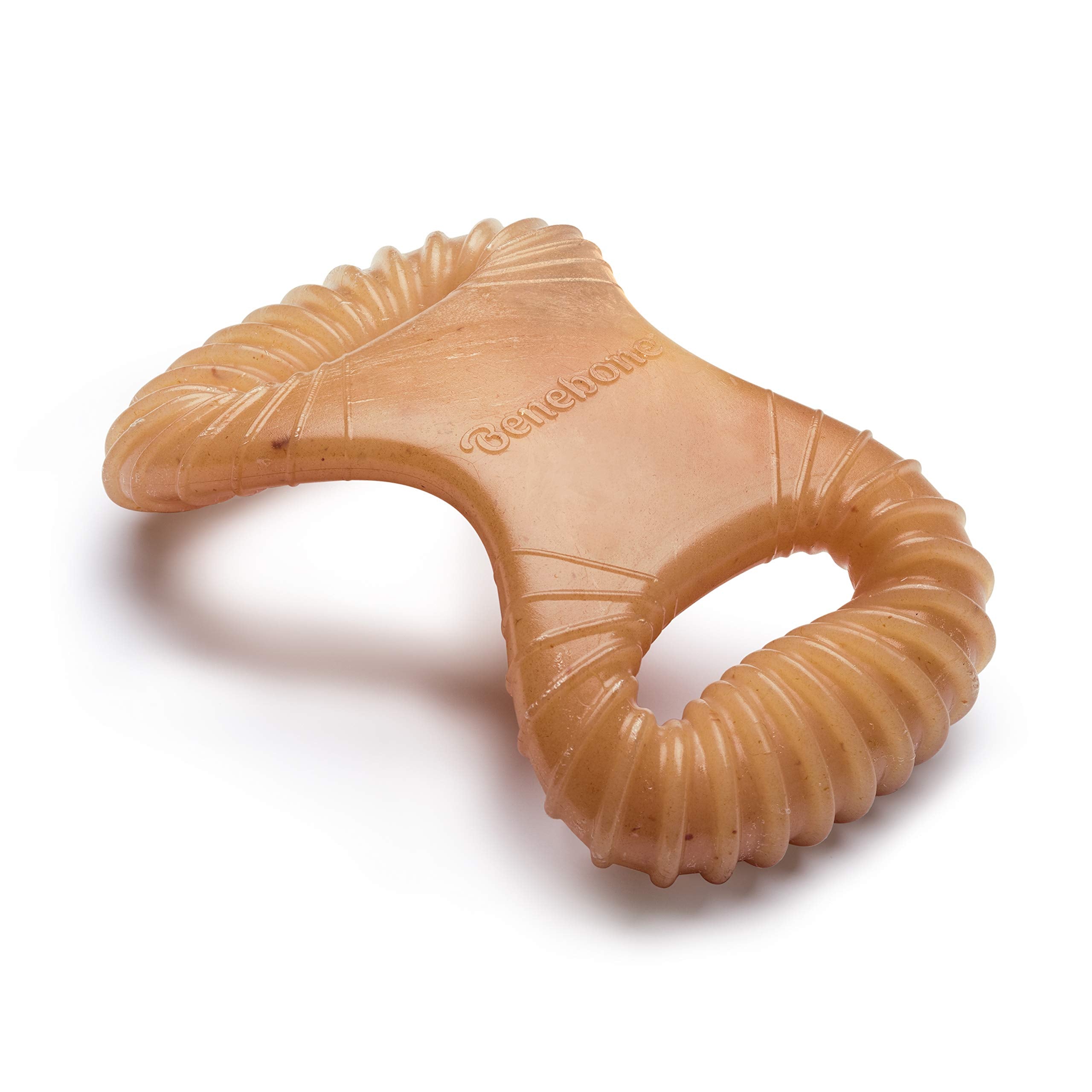 Benebone dent durable pour chien, focus poulet réel, utile pour le mordillage régulier.