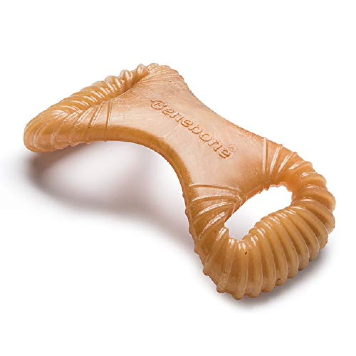 Benebone dentaire durable en action, idéal pour chiens agressifs et actifs.