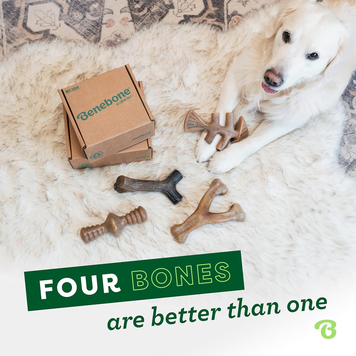 Benebone fabriqué aux États‑Unis – fabrication rigoureuse et durable