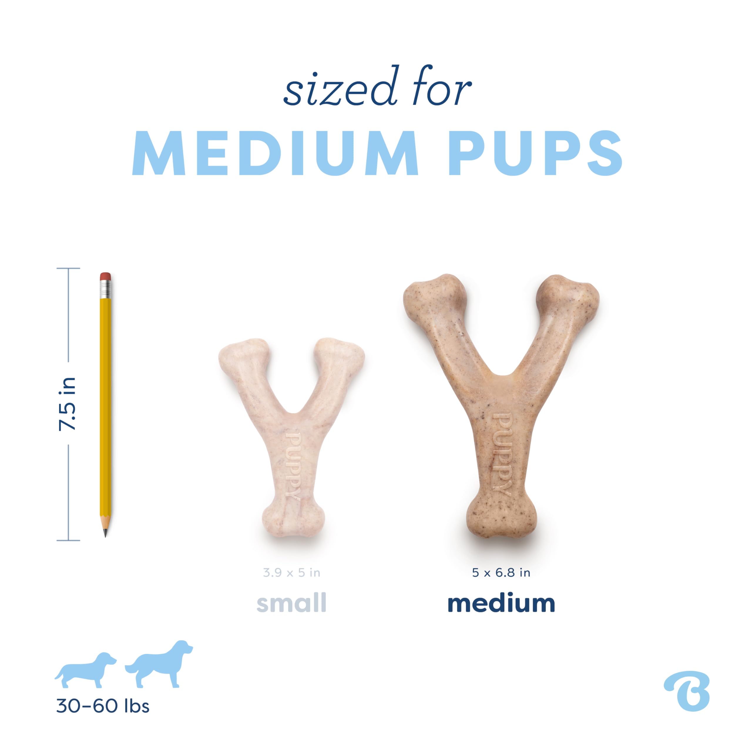 Benebone: fabriqué et sourcé aux États‑Unis pour une qualité locale.