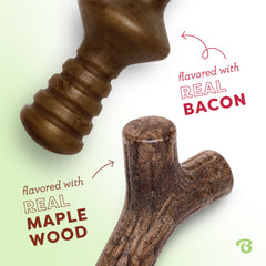 Maplestick Benebone en érable réel pour mastication longue.
