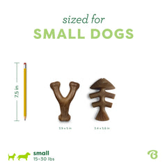 Benebone prise ergonomique: meilleure prise en patte pour mâcher.