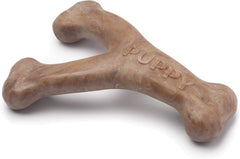Benebone Puppy Wishbone: jouet dentition pour chiot, apaise les gencives pendant le jeu.