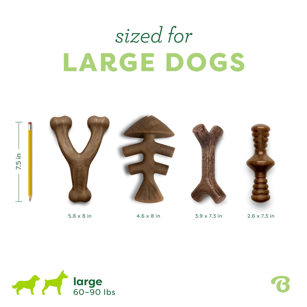 Benebone saveurs réelles – odeur appétissante qui attire les chiens
