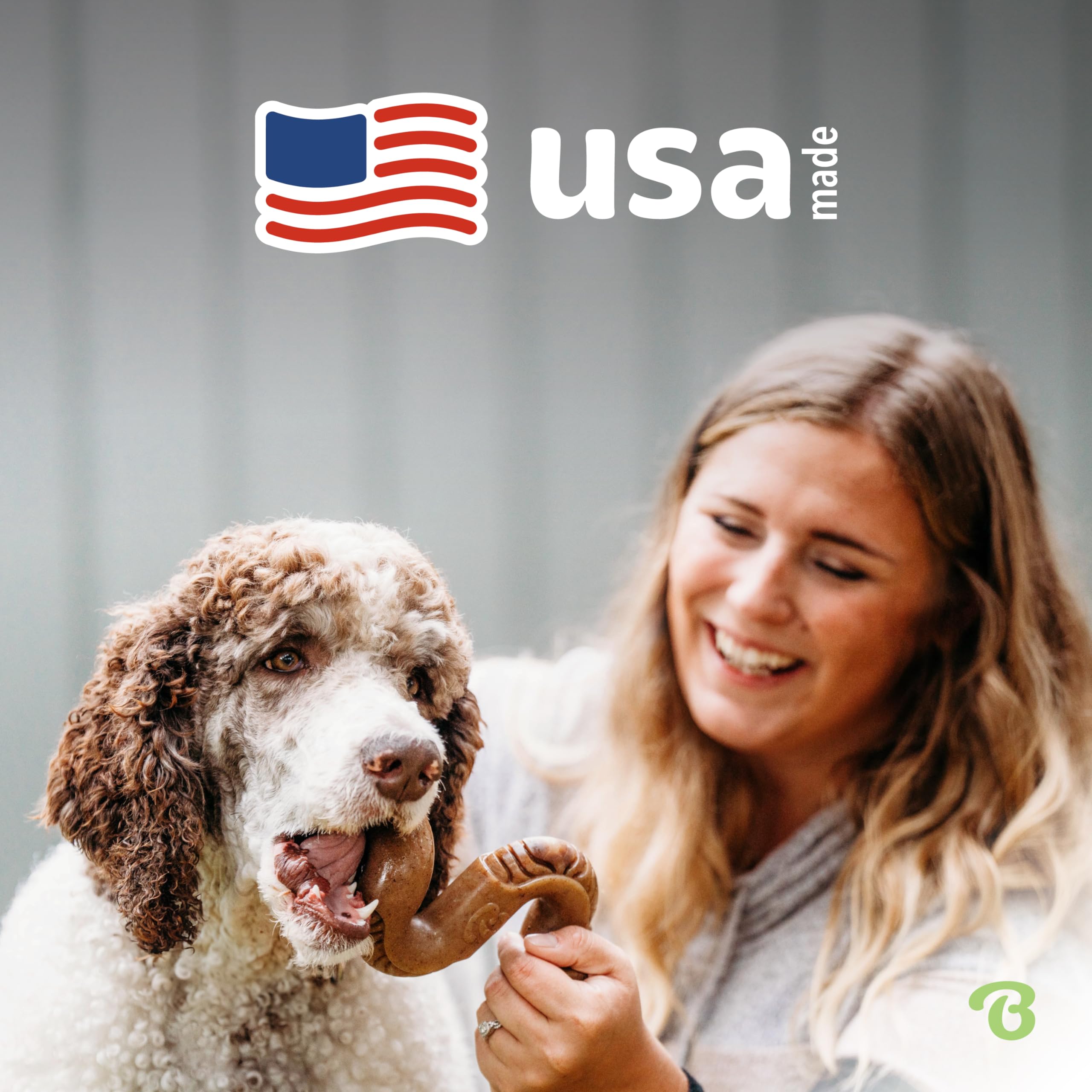 Benebone Tiny lot de 2 fabriqué-usa assure qualité et durabilité.