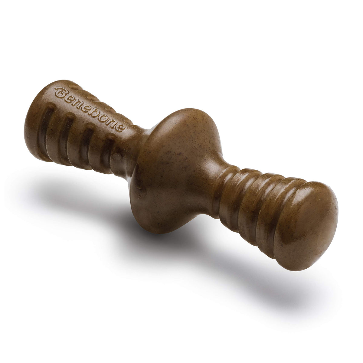 Benebone Zaggler en action, roulement dynamique pour stimuler la mâchoire.