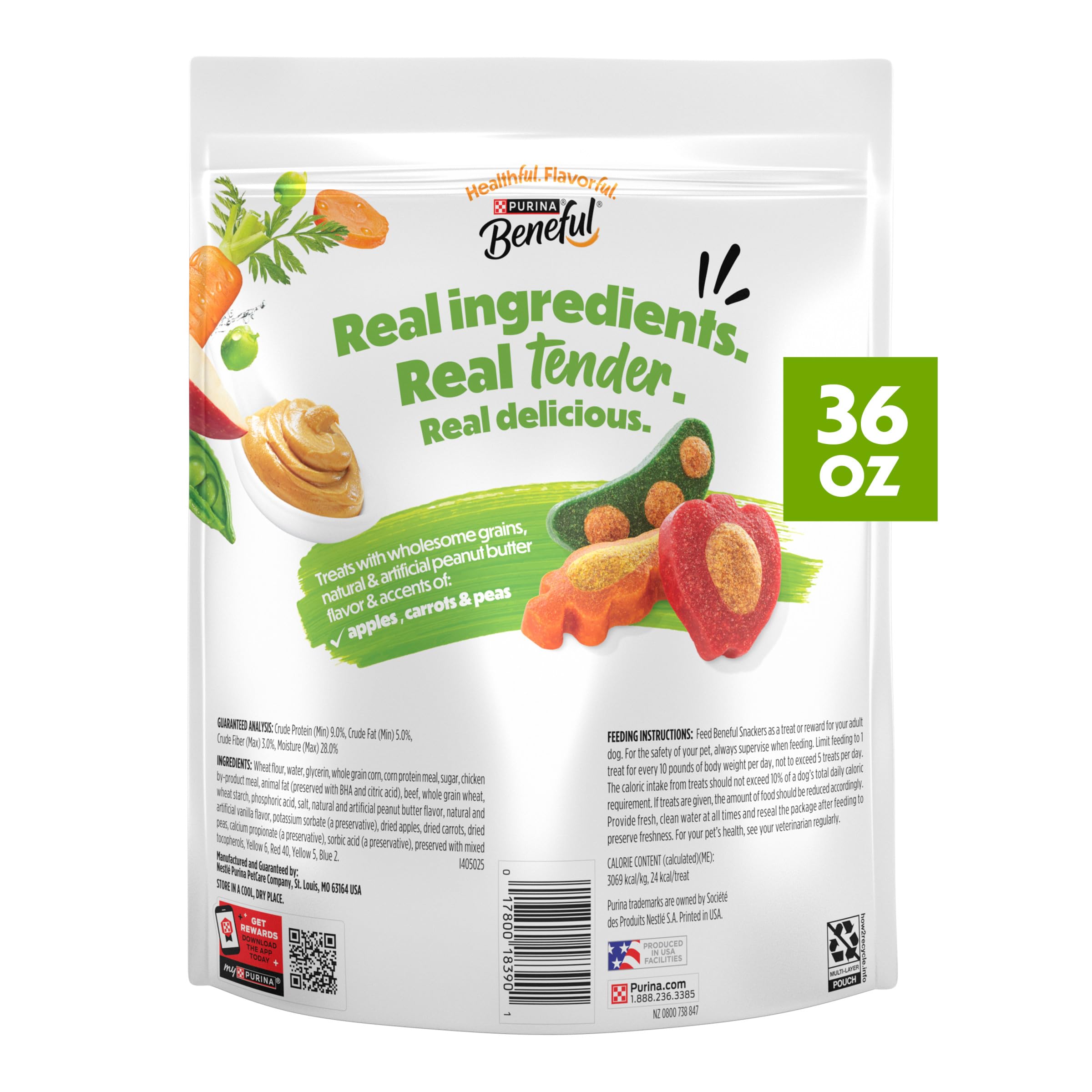 Beneful Baked Delights Snackers dans bol, parfait pour l'entraînement ou le temps de jeu