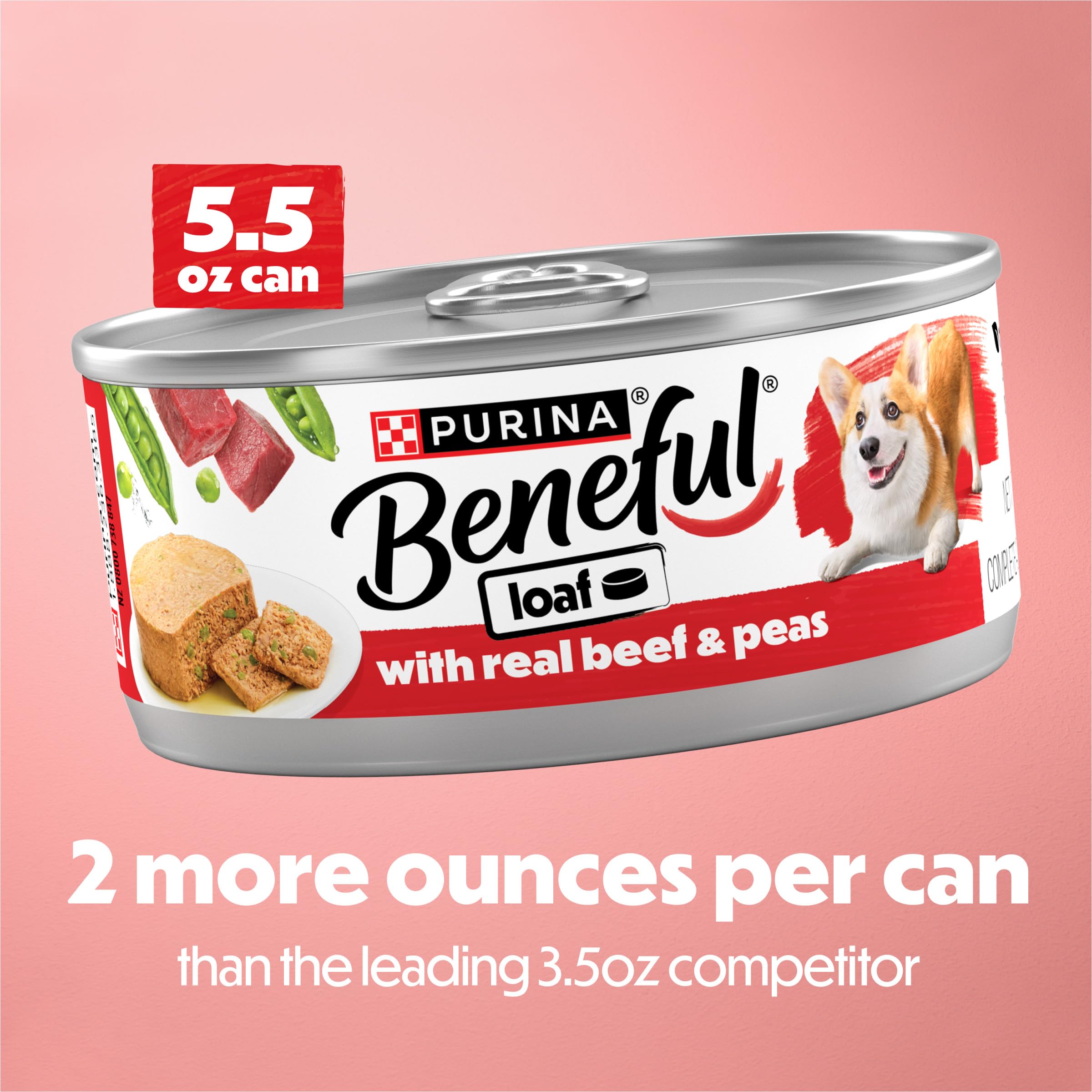 Beneful boeuf et légumes visibles, source de protéines délicieuses.