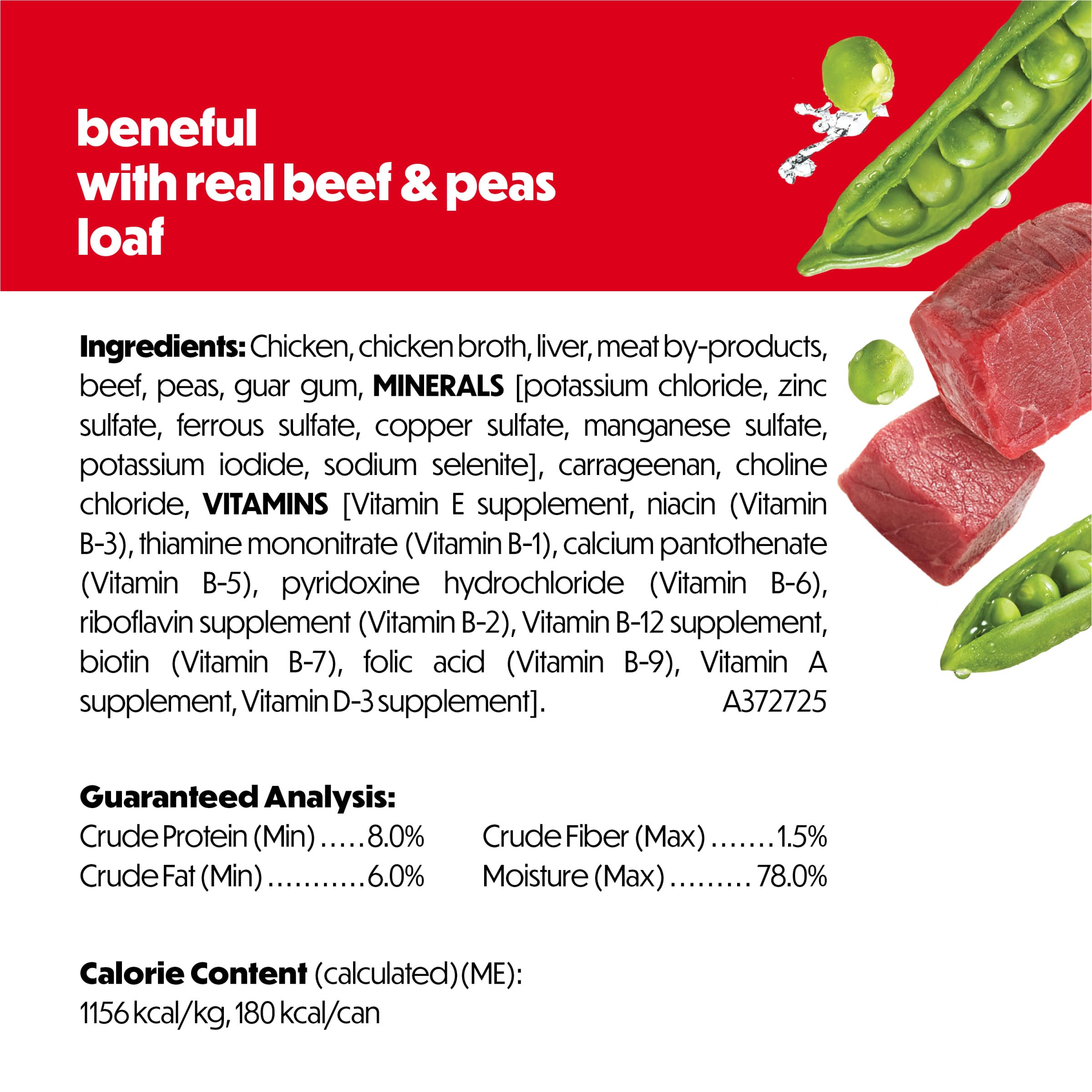 Beneful sans colorants ni additifs artificiels pour une alimentation simple.