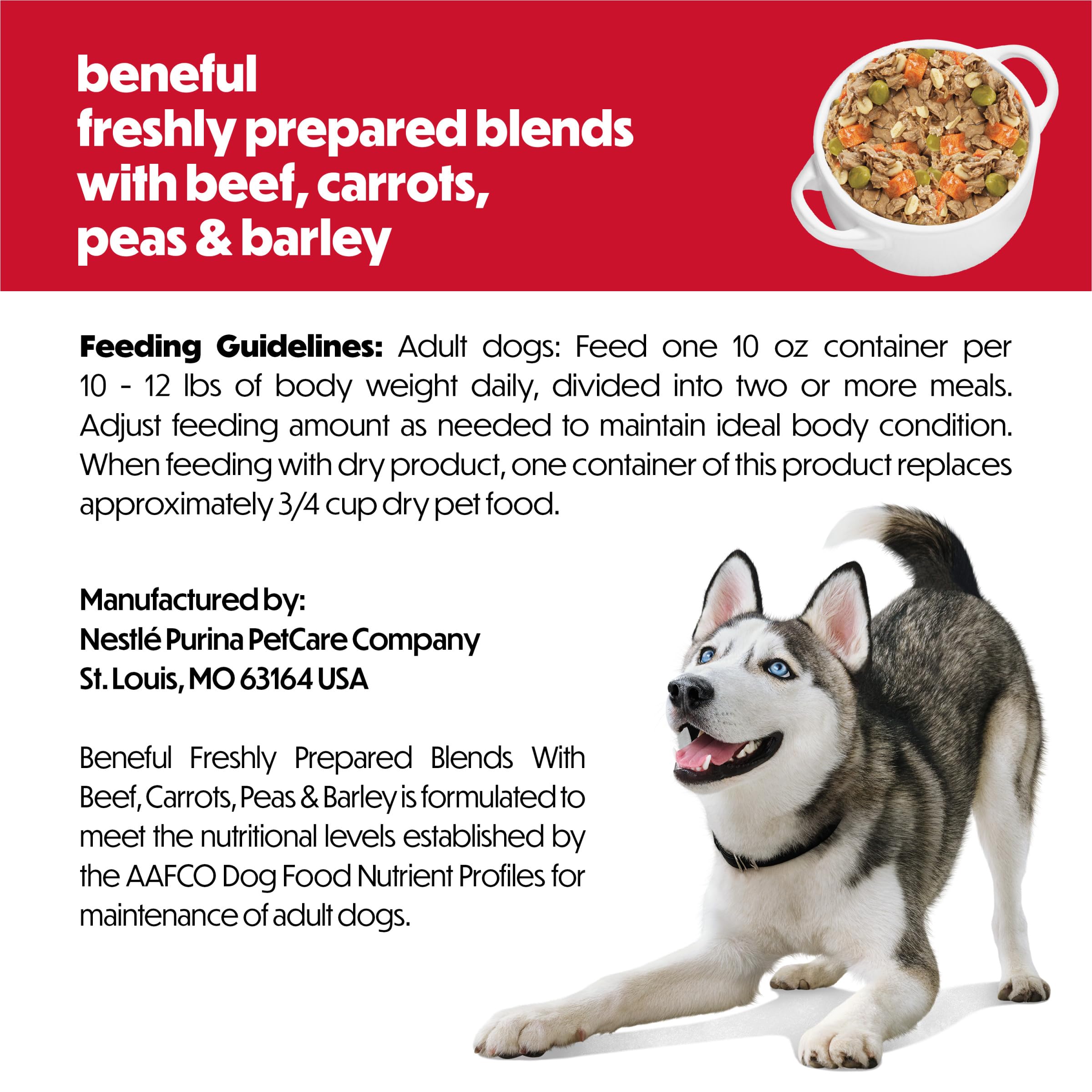 Beneful Frais Préparés — repas complet pour chien adulte