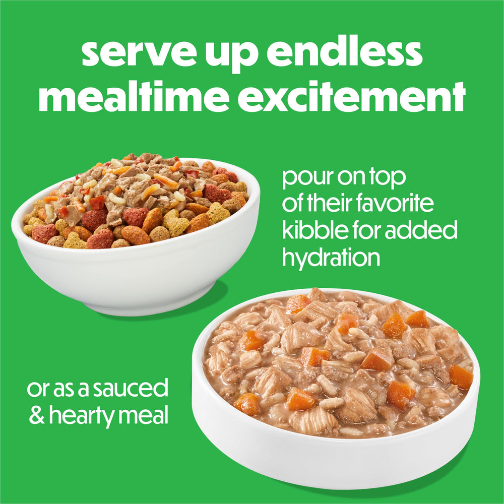 Serve Beneful Freshly Prepared Stews sur croquettes pour varier les saveurs.
