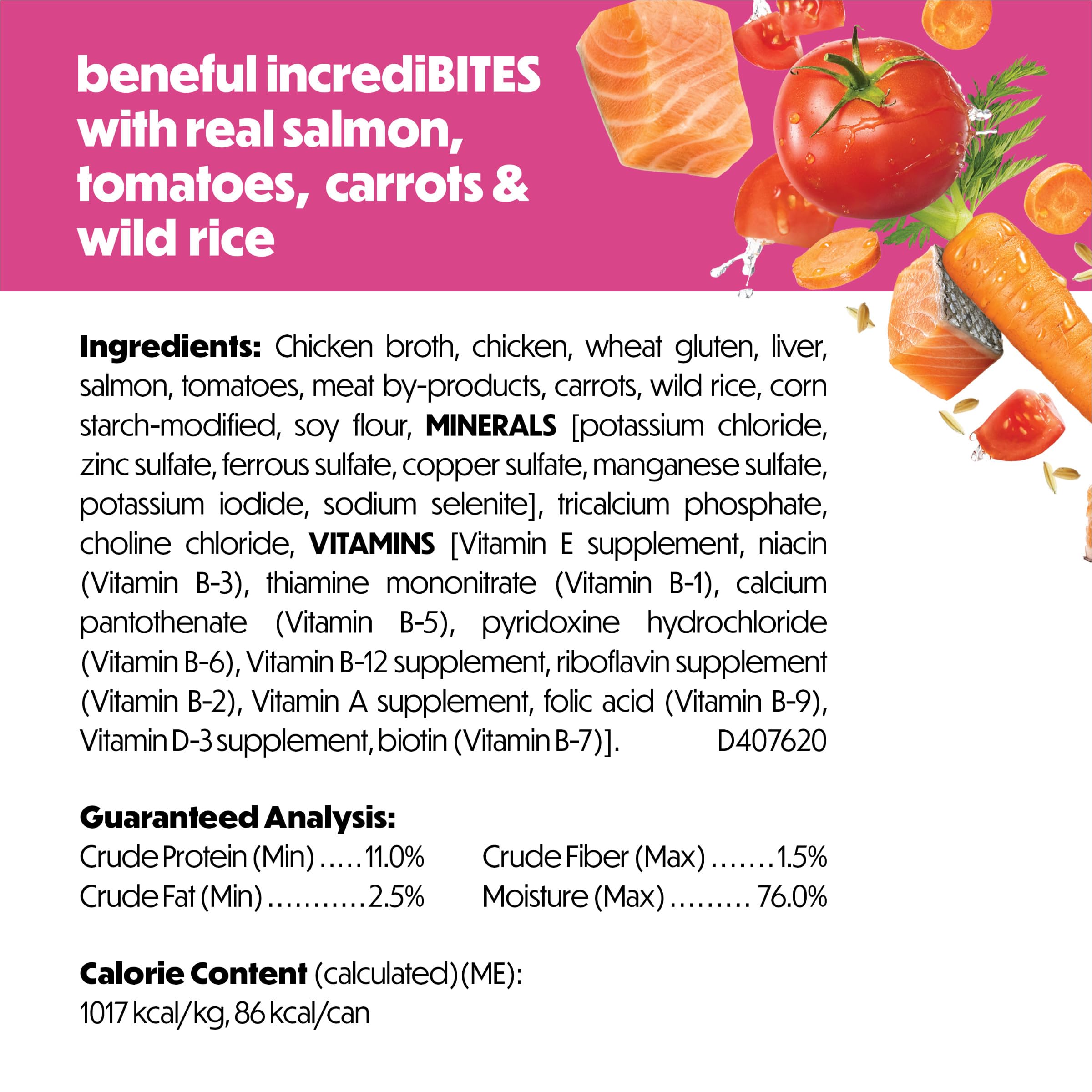 Beneful Incredibites portion 3 oz pratique pour petites rations.