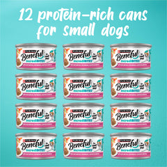 Beneful Incredibites proteines hautes, soutien musculaire pour petits chiens.