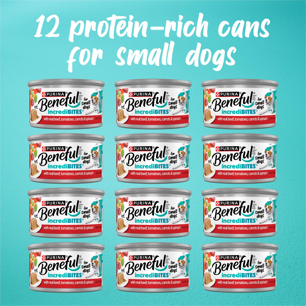 Beneful Incredibites Petits Chiens – portion repas, texture tendre et savoureuse