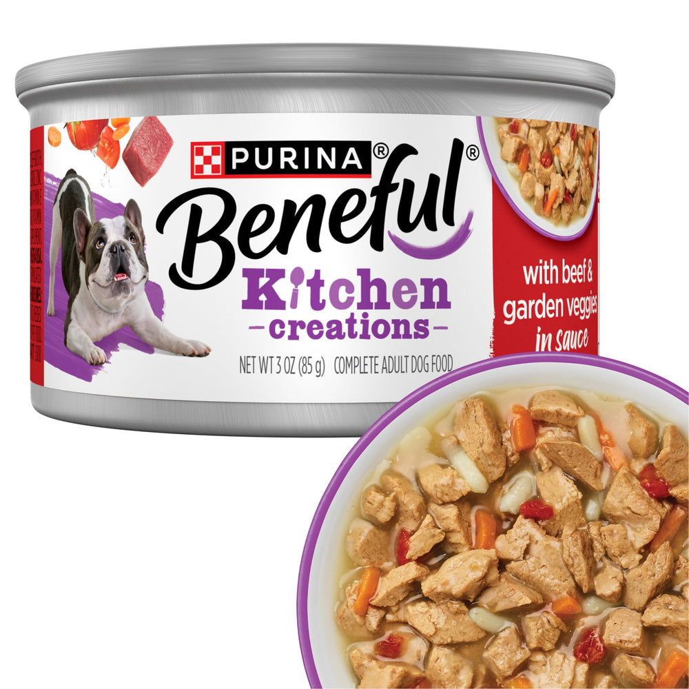 Beneful Kitchen Creations: boeuf et legumes dans sauce, repas appétissant