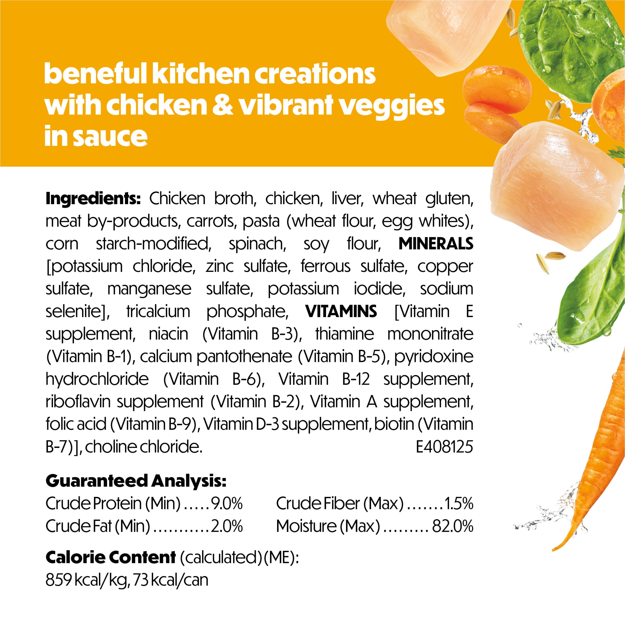 Beneful Kitchen Creations: bouchées tendres dans une sauce savoureuse.