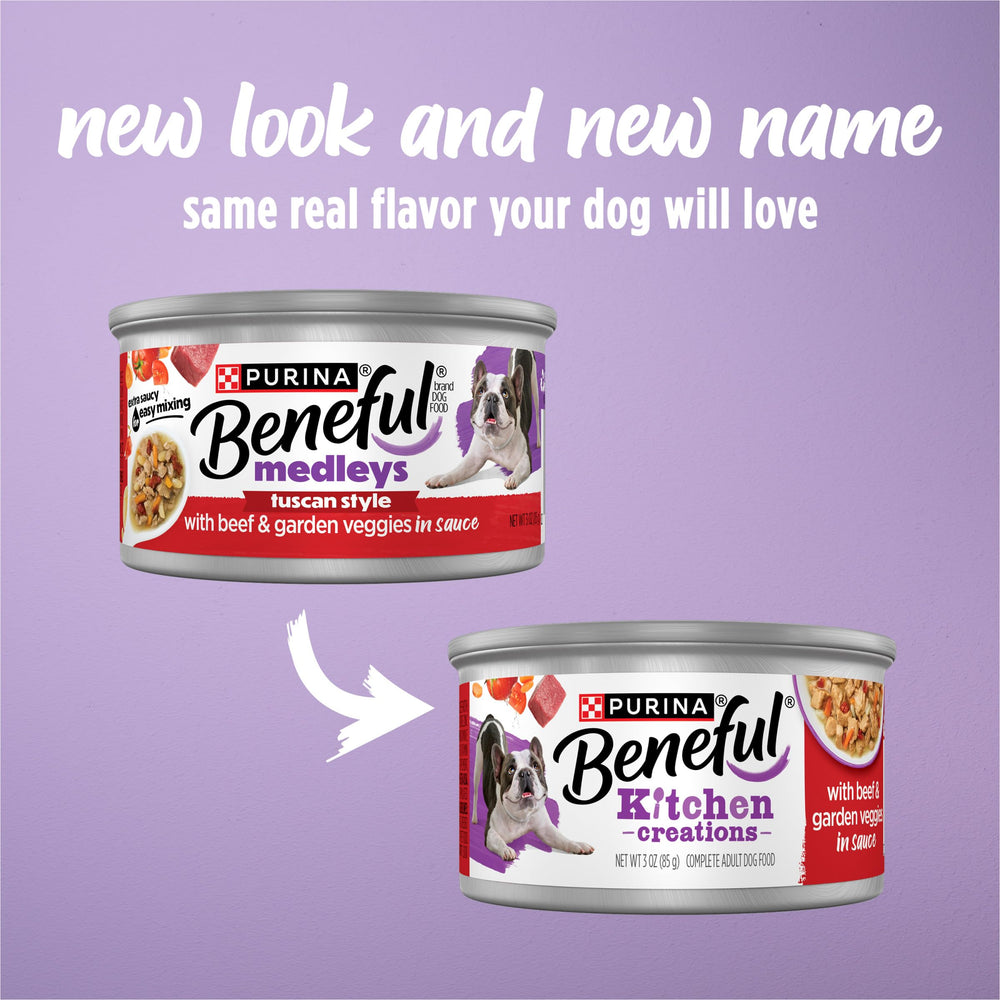 Beneful Kitchen Creations: morceaux boeuf tendres et texture