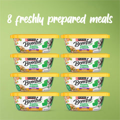 Beneful Freshly Prepared Blends: carottes et pois visibles enrichissant le plat.