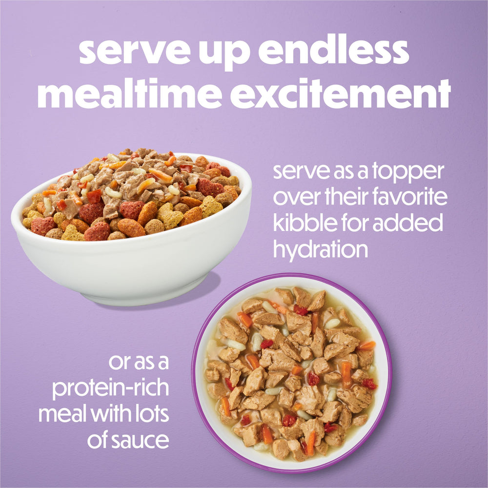 Beneful Medleys agneau et légumes, repas équilibré et savoureux.